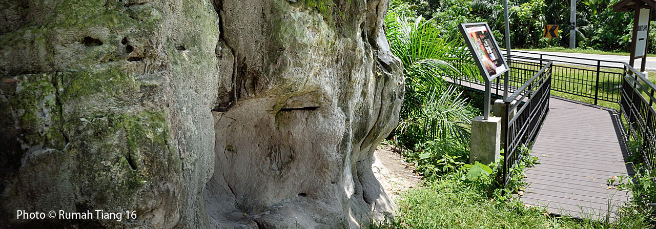 Mount Toba volcanic ash , Lenggong