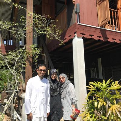Guests at Rumah Tiang 16.
