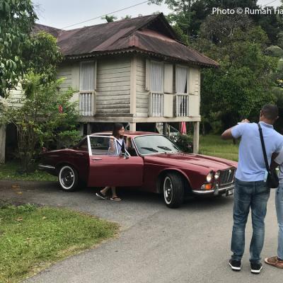 A Jaguar in the kampung.