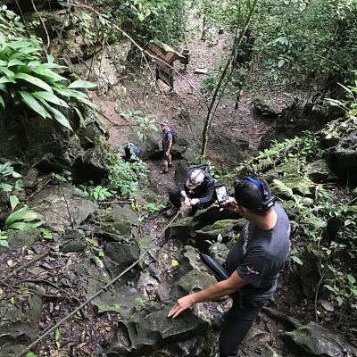 A challenging hiking trail.