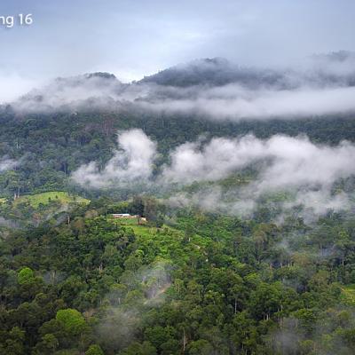 The breathtaking vista of Lenggong Valley, a UNESCO World Heritage Site.