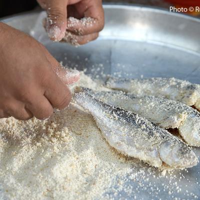 Ikan pekasam (preserve fish) is a must-buy in Lenggong.