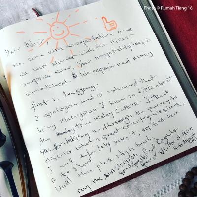 Words From The Guest Book