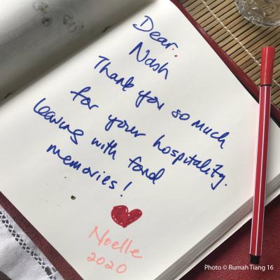 Words From The Guest Book