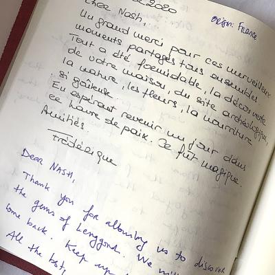 Words From The Guest Book