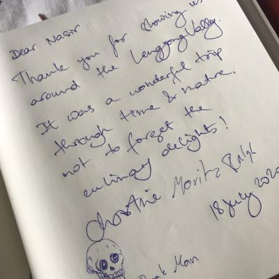 Words From The Guest Book